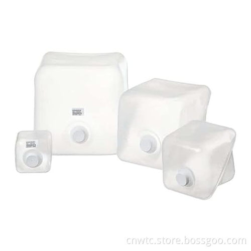 Foldable 5L, 10L, 20L LDPE Cubitainers: 5 Gallon Reusable Containers for Leakproof Storage